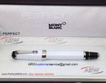Perfect Replica Faux Montblanc Boheme Pens - White Resin Fineliner Pen for Sale